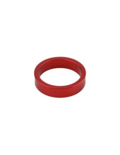 Headset Alloy Spacer 8mm x 1-1/8 Red.